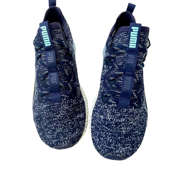 Puma HYBRID Fuego Knit Women's Running Shoes. Size 7 color blue. New in box. - Picture 5 of 9